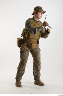 Casey Schneider Soldier Pose with Knife standing whole body 0008.jpg